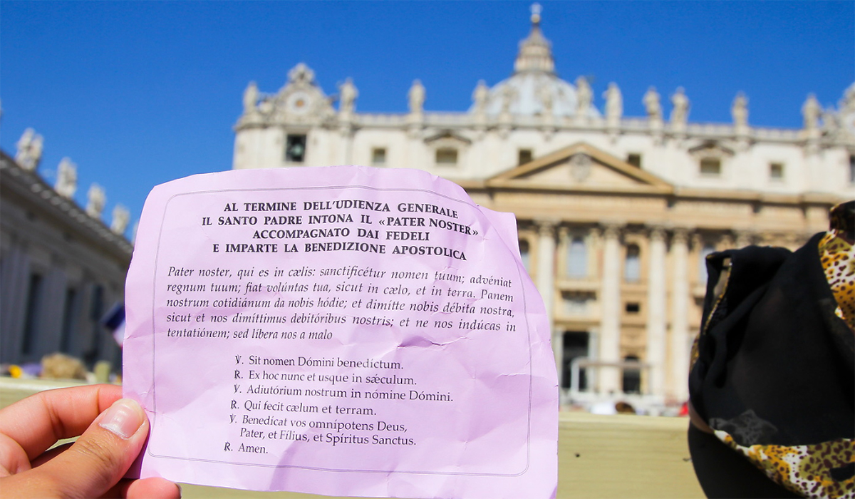 Papal Audience Guidelines